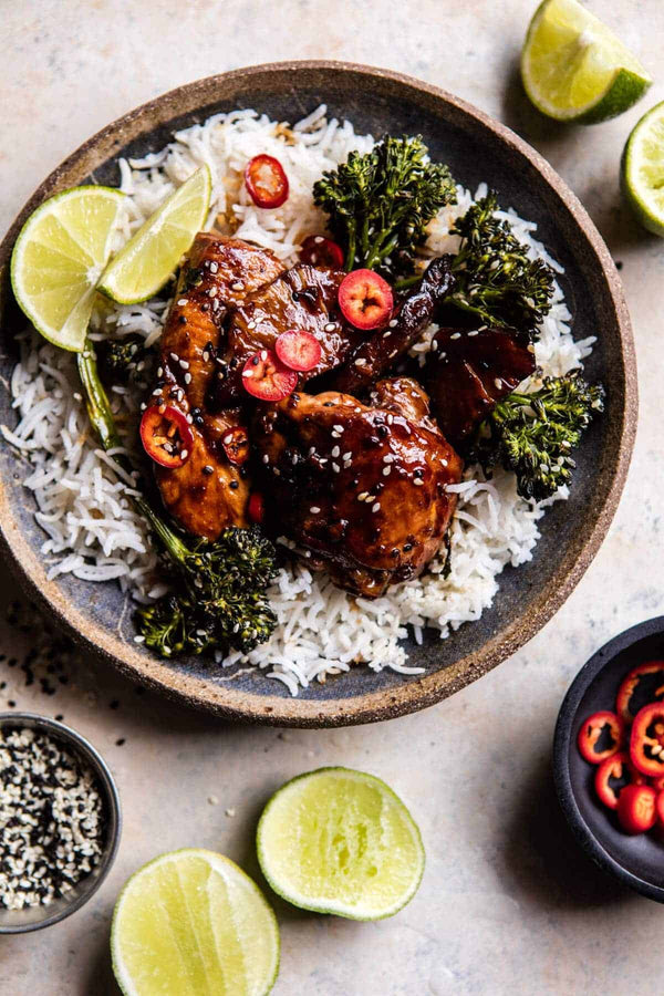 Teriyaki Chicken and Rice with Eatwell Farm Daikon - 12.30