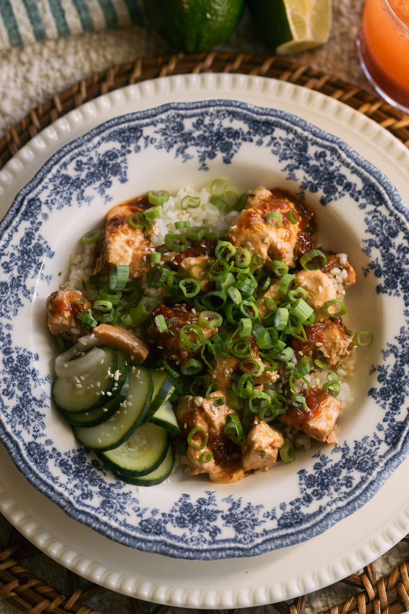 Honey Glazed Salmon Bowl - 04.28