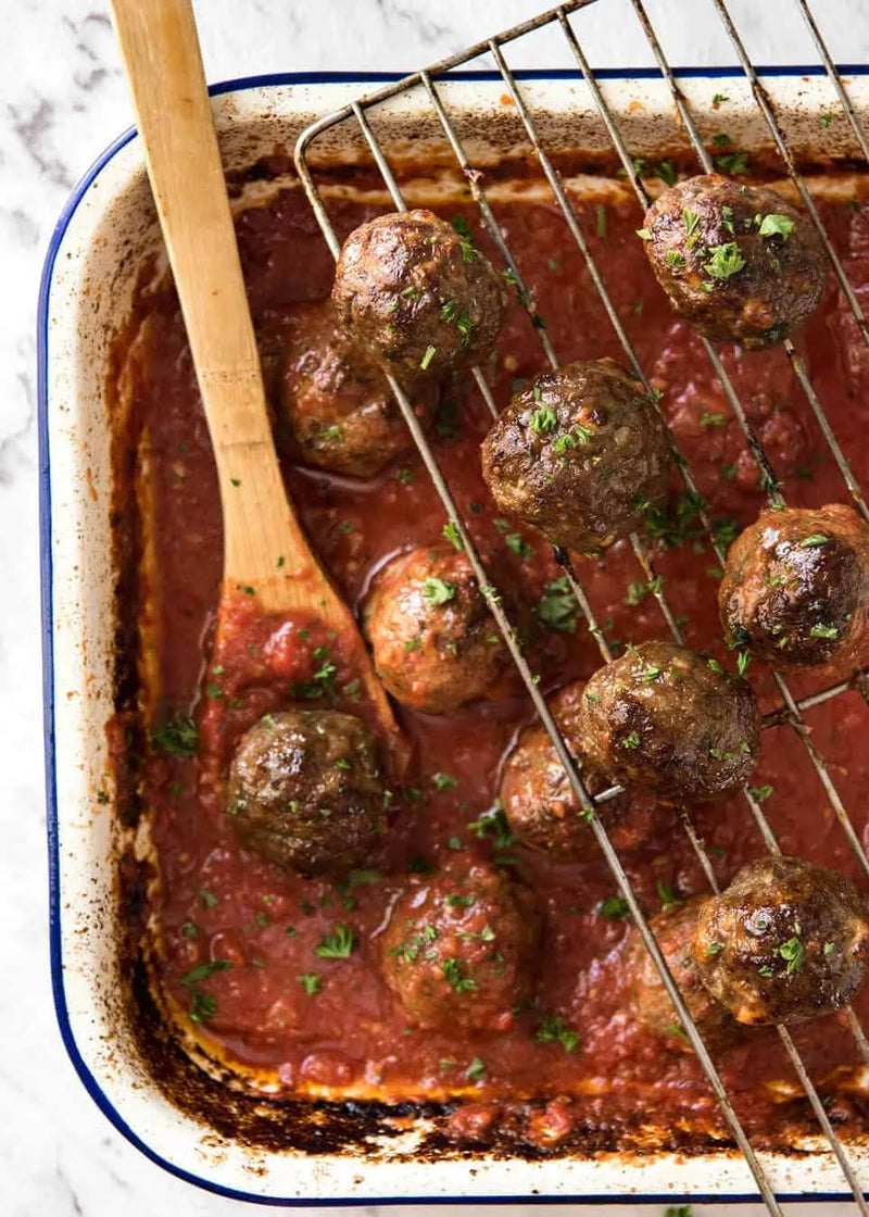 Grass-Fed Meatballs & Vodka Sauce - 02.24