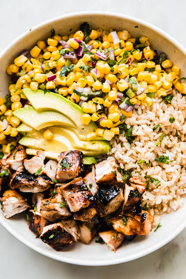 Honey Chipotle Chicken Bowl w/ Spicy Crema - 09.08