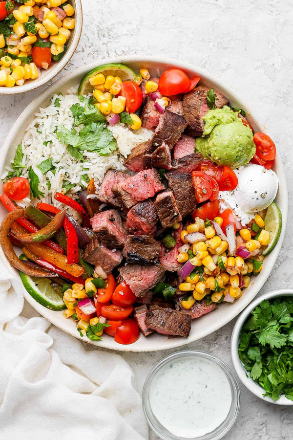 Steak Fajitas with Bone Broth Spanish Rice - 08.11