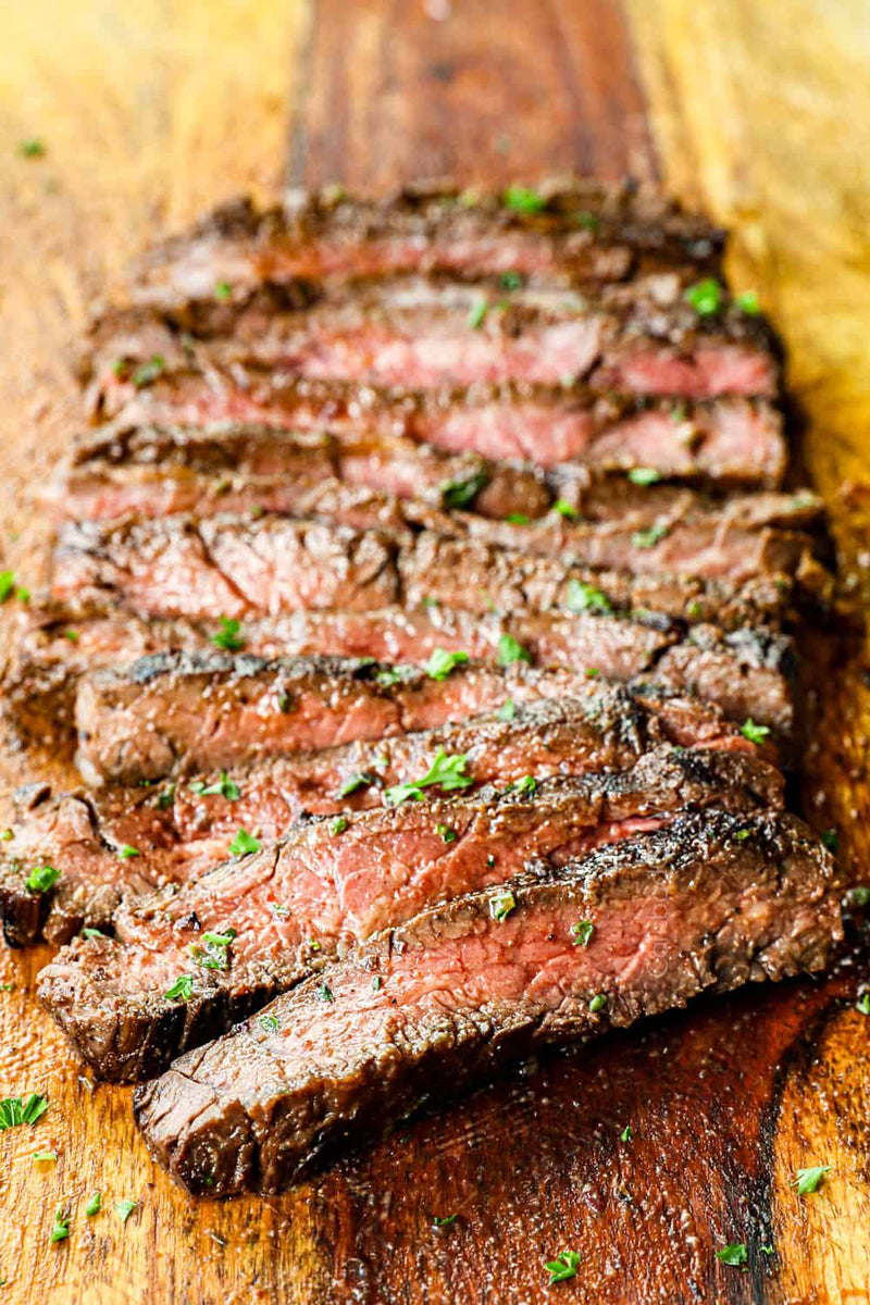 Marinated Skirt Steak + Dirty Potato Salad - 01.27