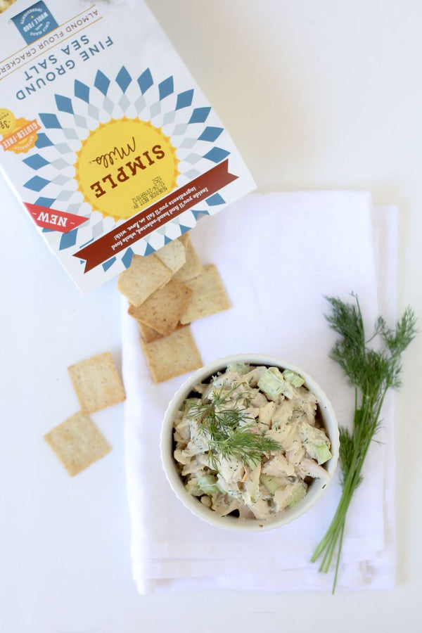 Tarragon Chicken Salad + Simple Mills Crackers - 01.27