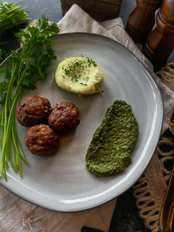 Grass-fed Chimichurri Meatballs -  12.30